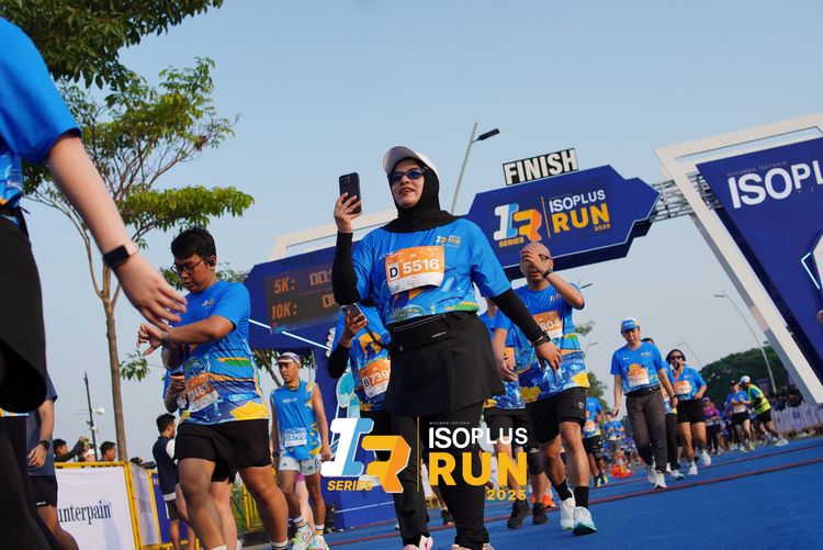Race photo from ISOPLUS RUN 2025 - JAKARTA