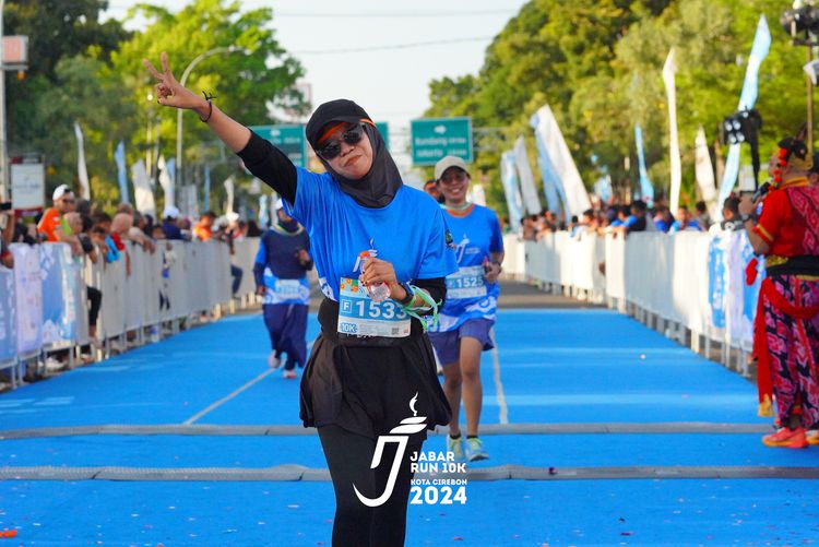 Race photo from Jabar Run 10K 2024