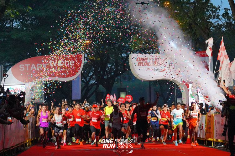 Race photo from ONE RUN 10 K