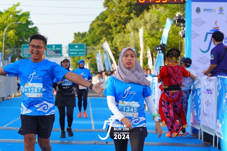 Race photo from Jabar Run 10K 2024