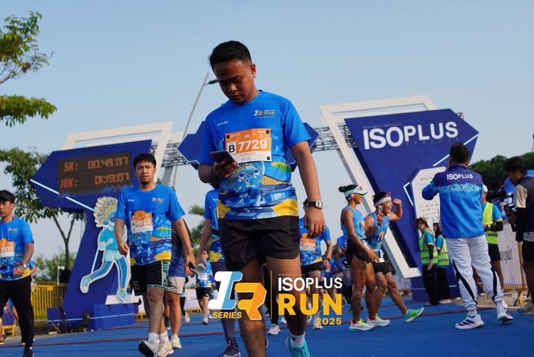 Race photo from ISOPLUS RUN 2025 - JAKARTA