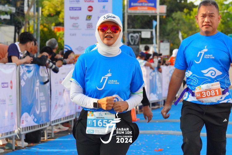 Race photo from Jabar Run 10K 2024