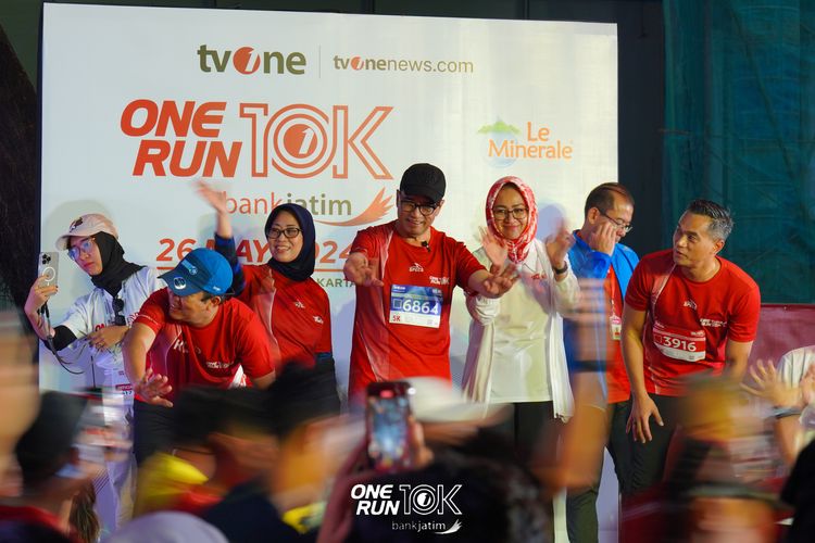 Race photo from ONE RUN 10 K