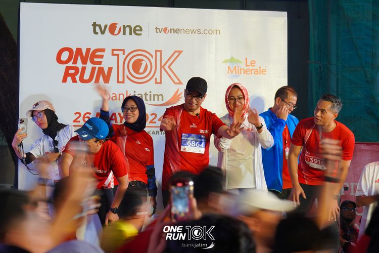 Race photo from ONE RUN 10 K