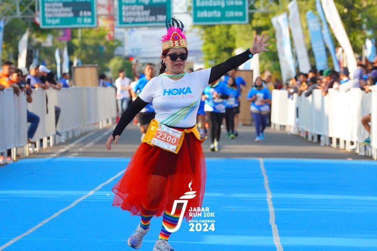Race photo from Jabar Run 10K 2024