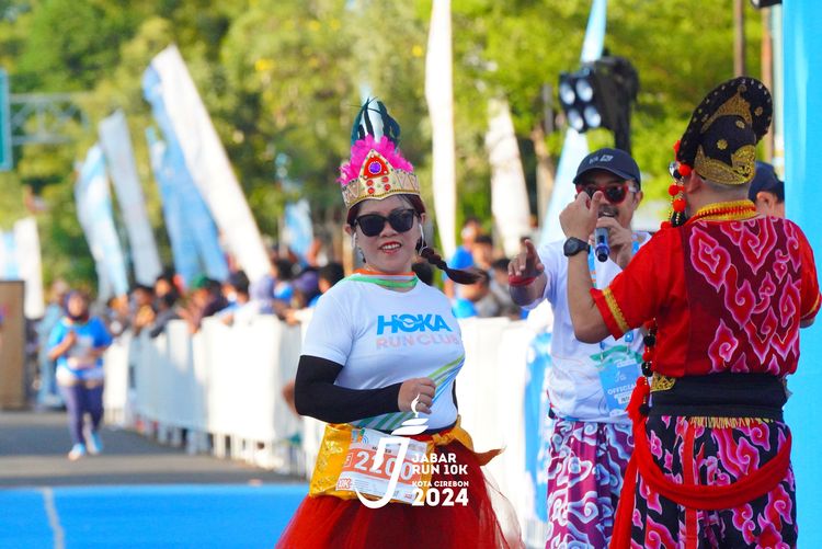Race photo from Jabar Run 10K 2024