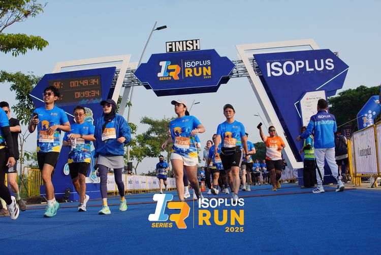 Race photo from ISOPLUS RUN 2025 - JAKARTA
