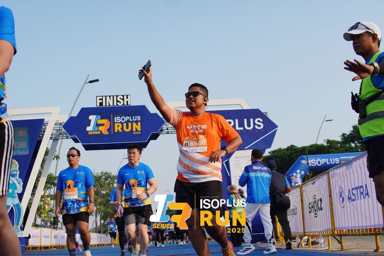 Race photo from ISOPLUS RUN 2025 - JAKARTA