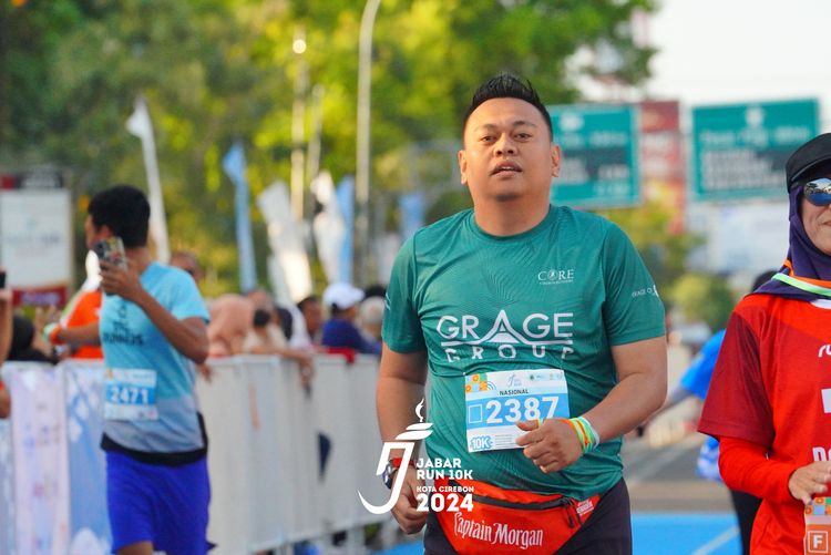Race photo from Jabar Run 10K 2024