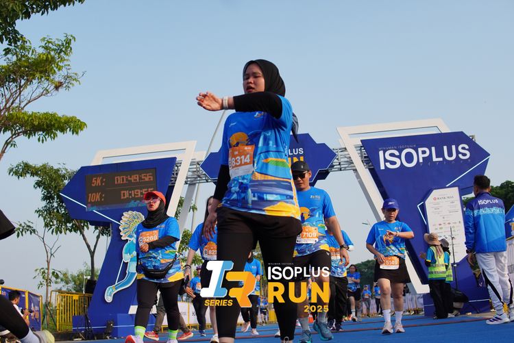 Race photo from ISOPLUS RUN 2025 - JAKARTA