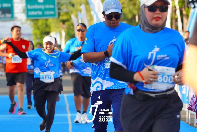 Race photo from Jabar Run 10K 2024