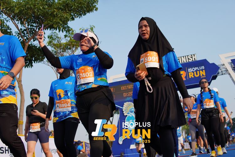 Race photo from ISOPLUS RUN 2025 - JAKARTA