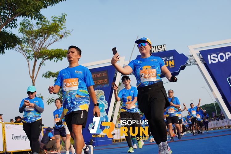 Race photo from ISOPLUS RUN 2025 - JAKARTA