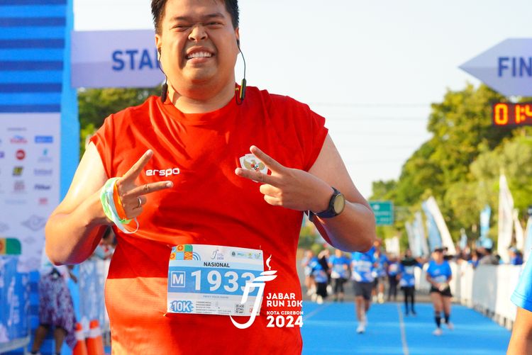 Race photo from Jabar Run 10K 2024
