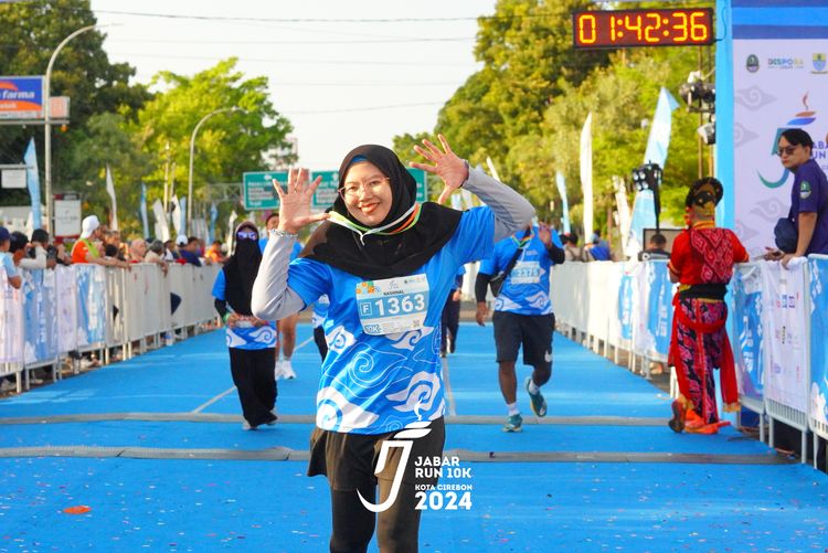 Race photo from Jabar Run 10K 2024