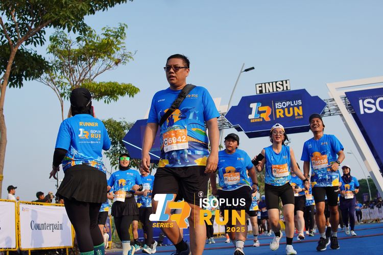 Race photo from ISOPLUS RUN 2025 - JAKARTA