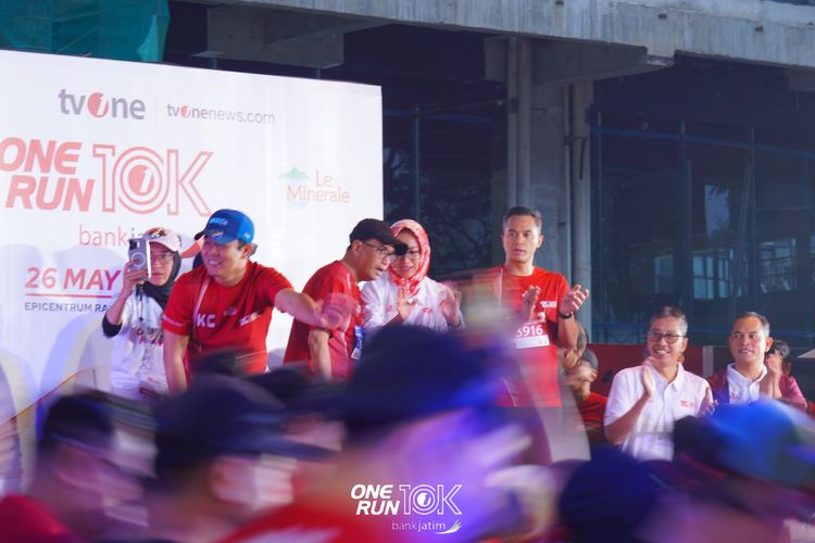Race photo from ONE RUN 10 K