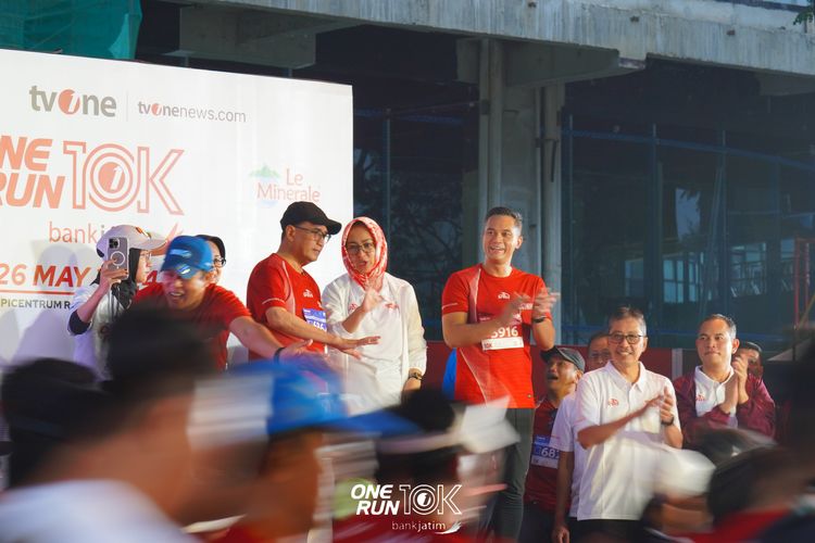 Race photo from ONE RUN 10 K