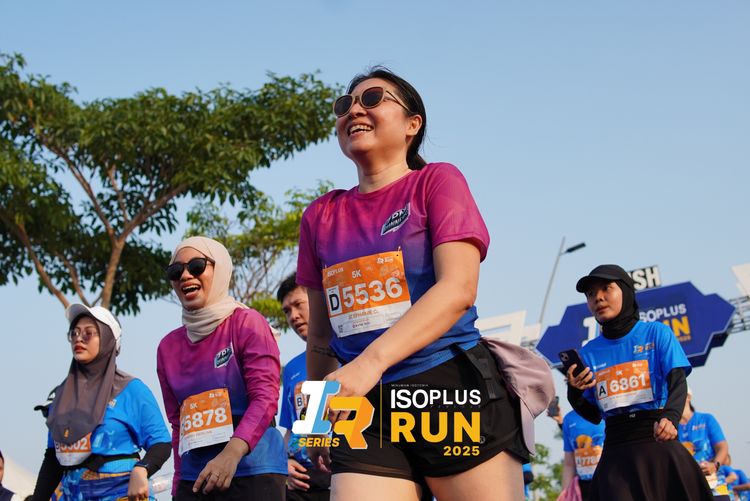 Race photo from ISOPLUS RUN 2025 - JAKARTA