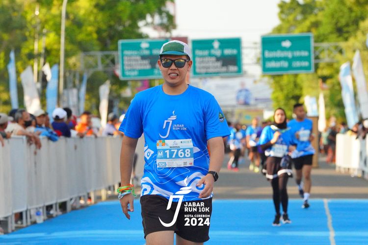 Race photo from Jabar Run 10K 2024