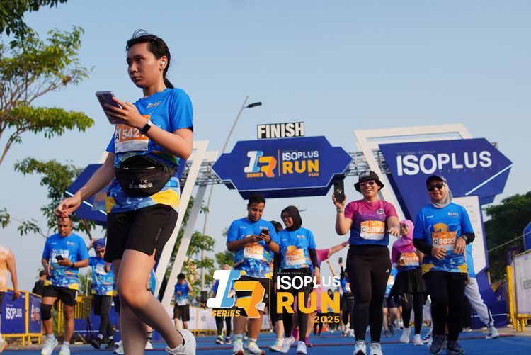 Race photo from ISOPLUS RUN 2025 - JAKARTA