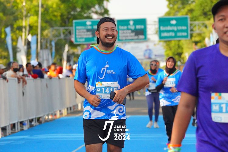 Race photo from Jabar Run 10K 2024