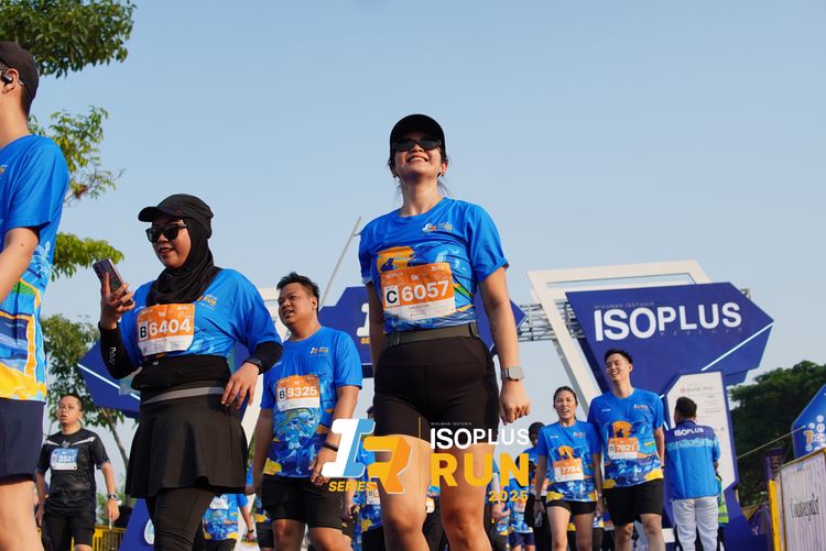 Race photo from ISOPLUS RUN 2025 - JAKARTA