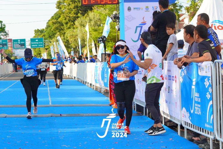 Race photo from Jabar Run 10K 2024