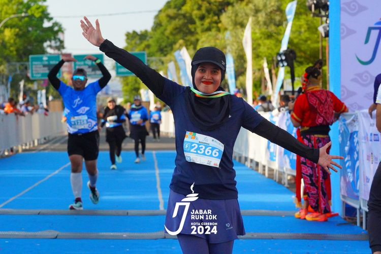 Race photo from Jabar Run 10K 2024