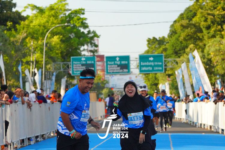 Race photo from Jabar Run 10K 2024