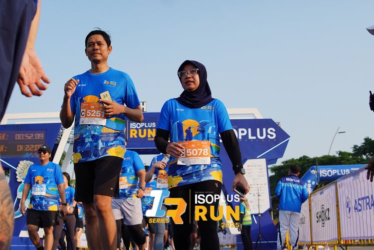 Race photo from ISOPLUS RUN 2025 - JAKARTA