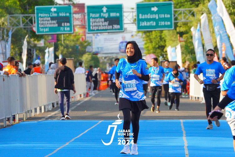 Race photo from Jabar Run 10K 2024