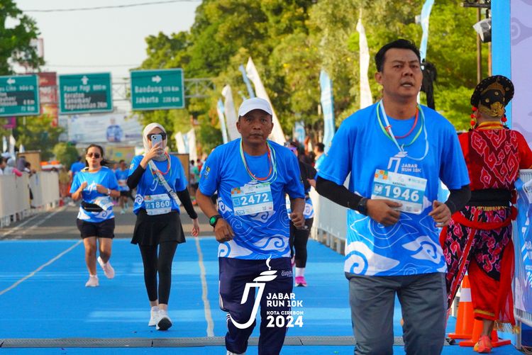 Race photo from Jabar Run 10K 2024