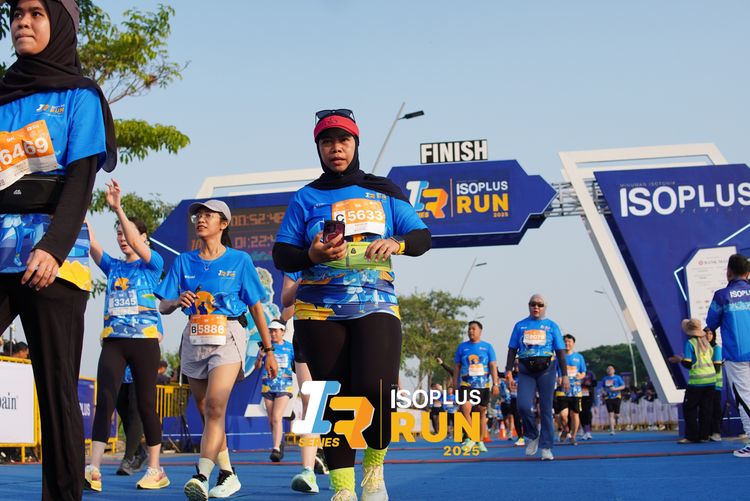 Race photo from ISOPLUS RUN 2025 - JAKARTA