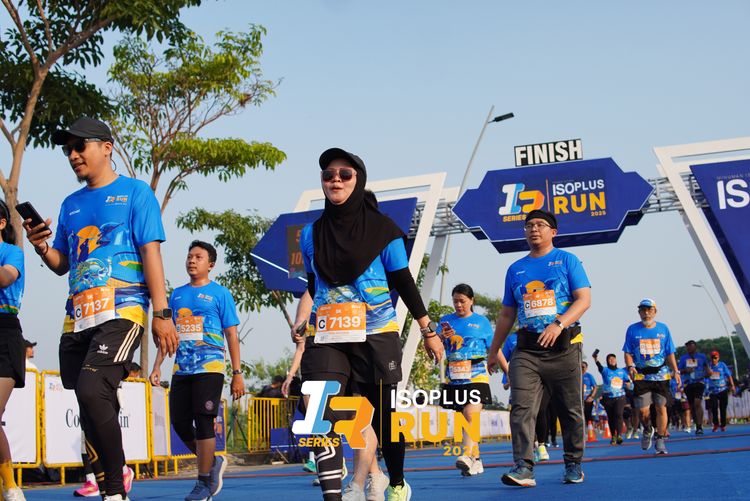 Race photo from ISOPLUS RUN 2025 - JAKARTA