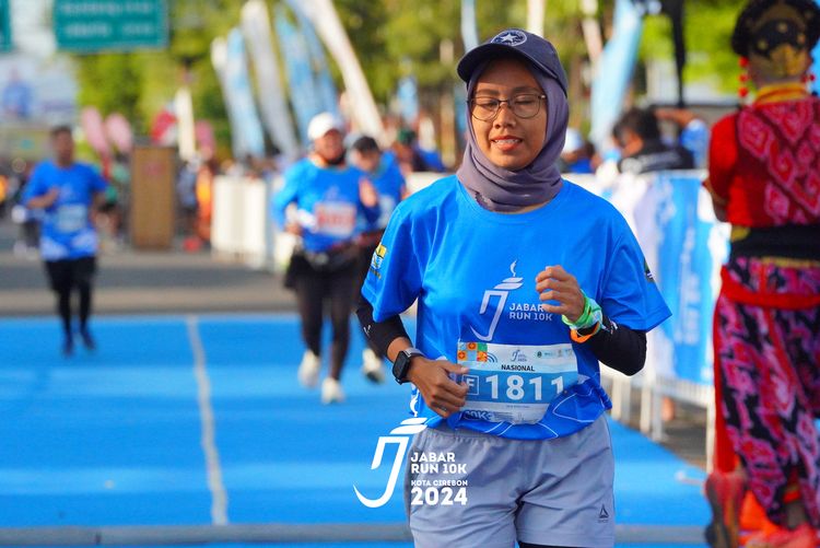 Race photo from Jabar Run 10K 2024