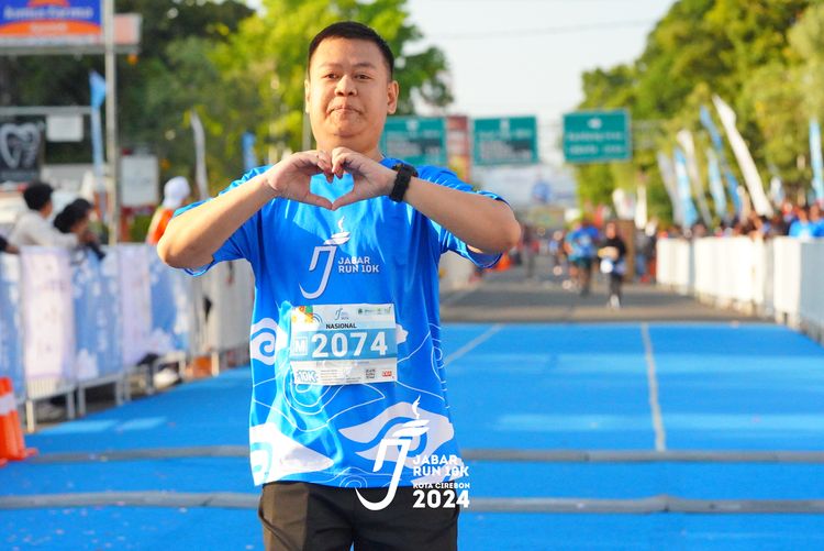 Race photo from Jabar Run 10K 2024