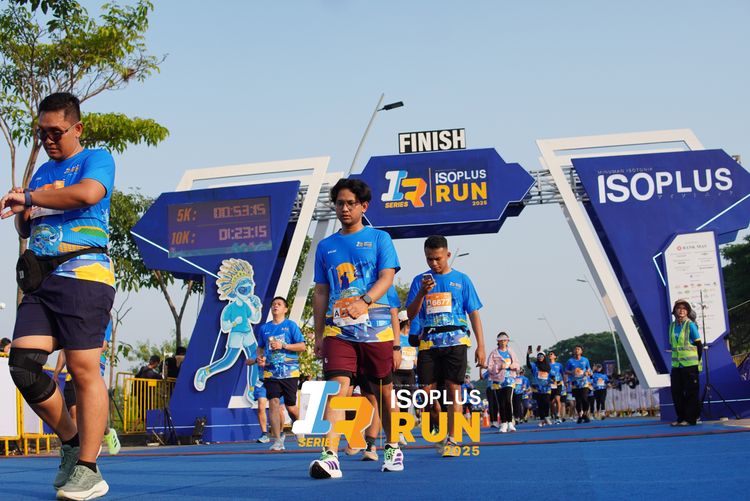 Race photo from ISOPLUS RUN 2025 - JAKARTA