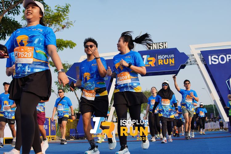 Race photo from ISOPLUS RUN 2025 - JAKARTA