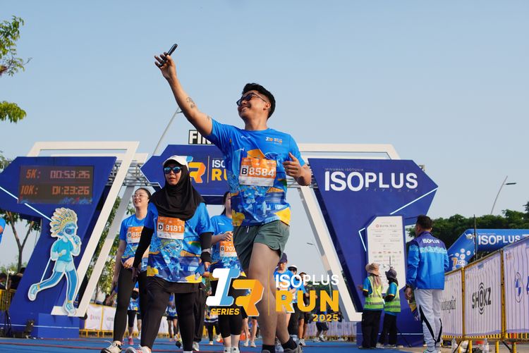 Race photo from ISOPLUS RUN 2025 - JAKARTA