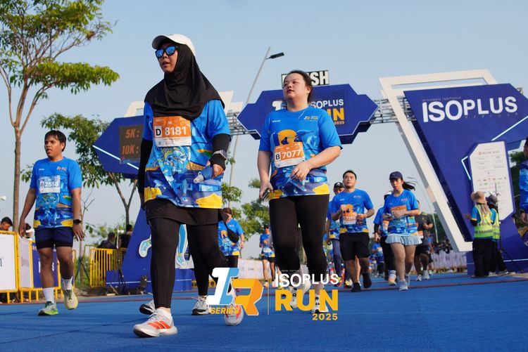 Race photo from ISOPLUS RUN 2025 - JAKARTA