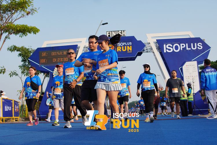 Race photo from ISOPLUS RUN 2025 - JAKARTA