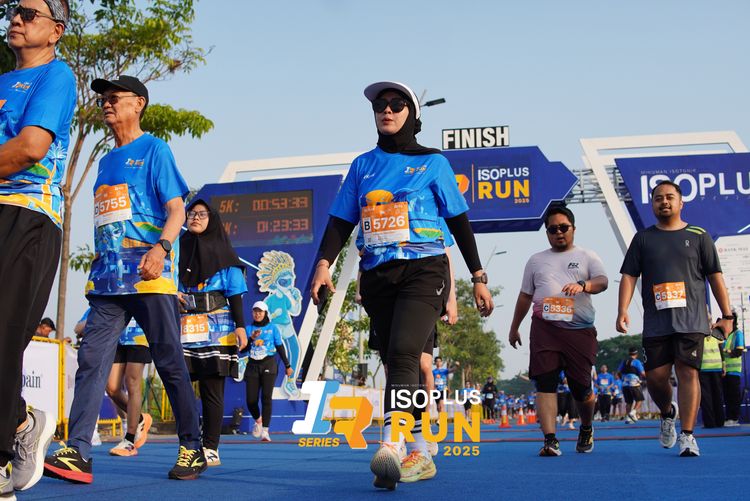 Race photo from ISOPLUS RUN 2025 - JAKARTA