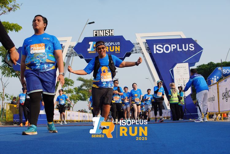 Race photo from ISOPLUS RUN 2025 - JAKARTA