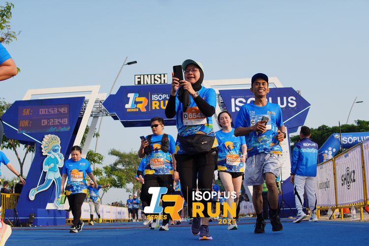 Race photo from ISOPLUS RUN 2025 - JAKARTA