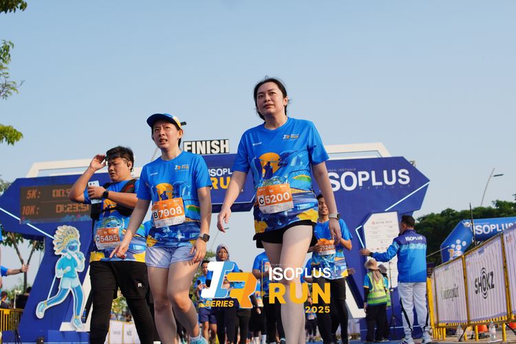 Race photo from ISOPLUS RUN 2025 - JAKARTA