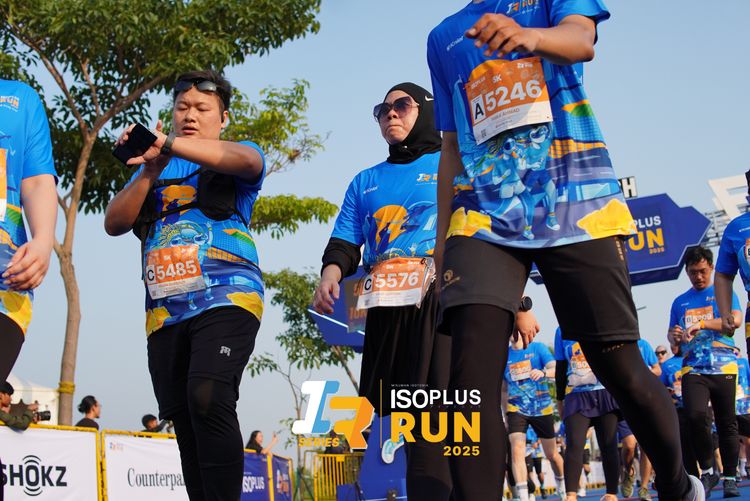 Race photo from ISOPLUS RUN 2025 - JAKARTA