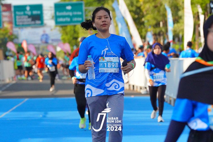 Race photo from Jabar Run 10K 2024