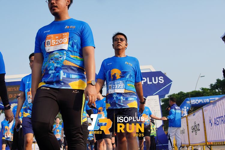 Race photo from ISOPLUS RUN 2025 - JAKARTA