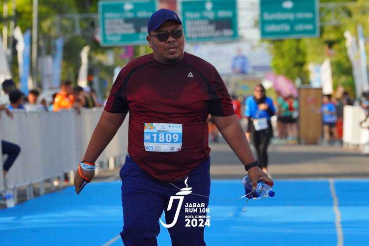 Race photo from Jabar Run 10K 2024